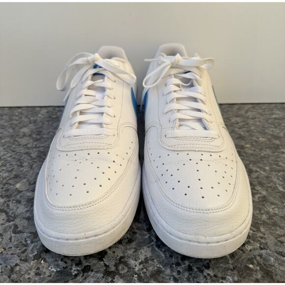 Nike Court Vision Lo NN White Photo Blue Sneakers DH2987-105 Men\'s 14 main image 13